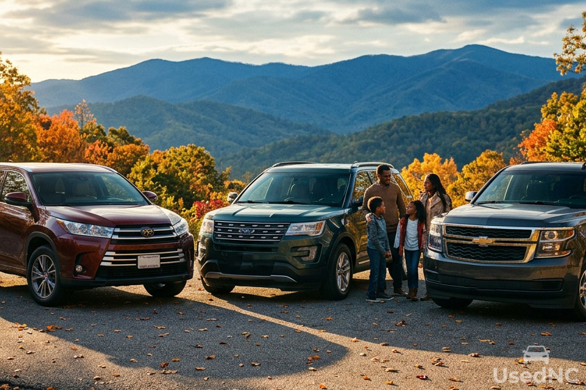 Best Used Third Row SUVs for Sale in North Carolina