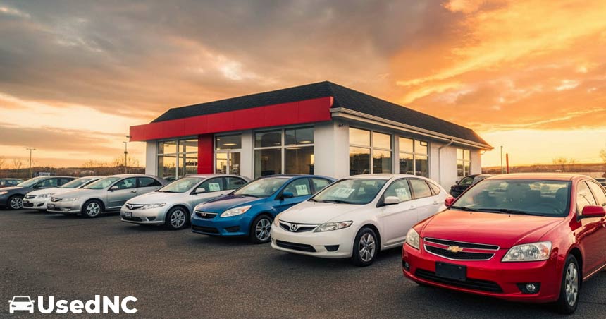 NC used car fee calculator