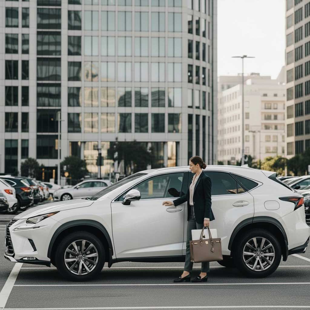 Entry-Level Luxury lifestyle portrait