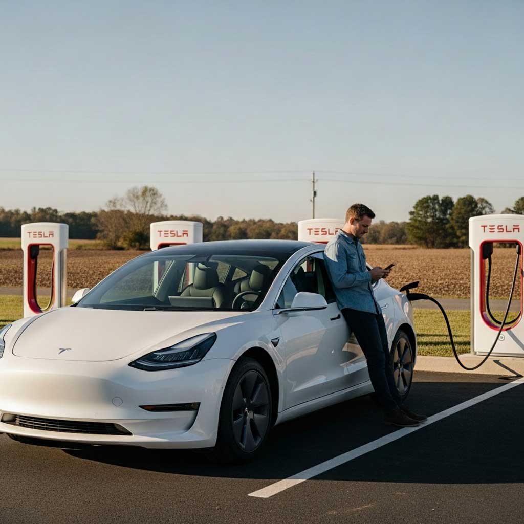 Long-Range Electric lifestyle portrait