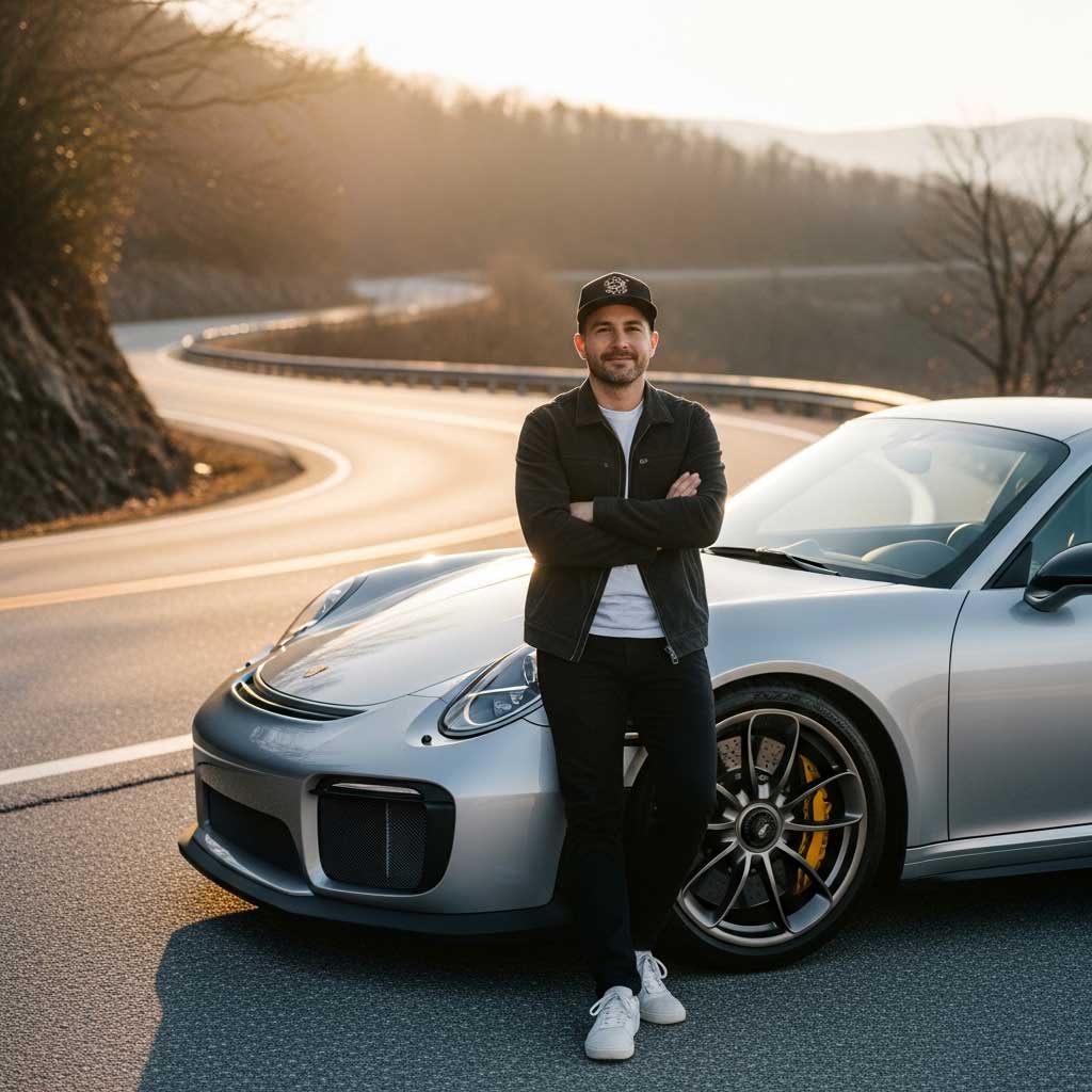 Luxury Performance lifestyle portrait