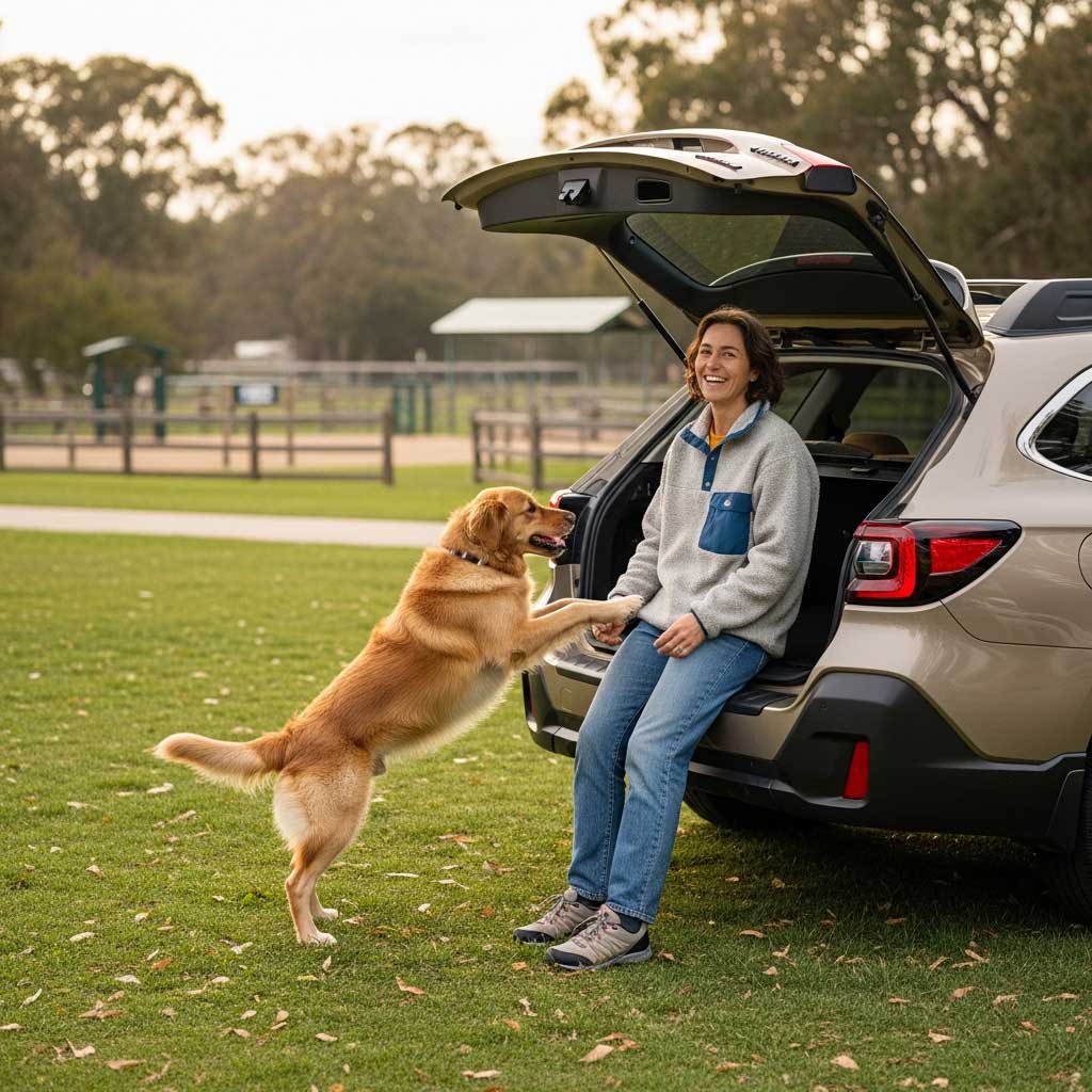 Pet-Friendly lifestyle portrait