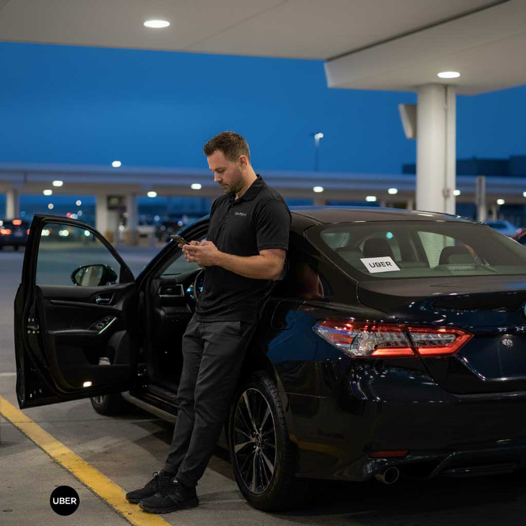 Rideshare & Gig lifestyle portrait