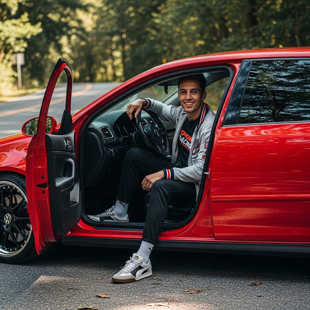 Sport Compact lifestyle portrait